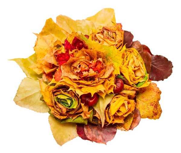 Bouquet of autumn leaves — Stock Photo, Image