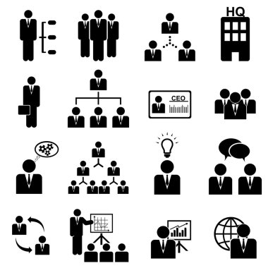 yönetimi Icon set