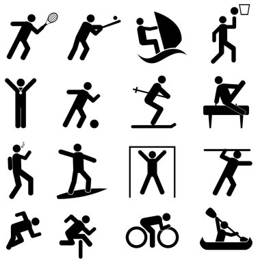 Spor ve atletizm simgeler
