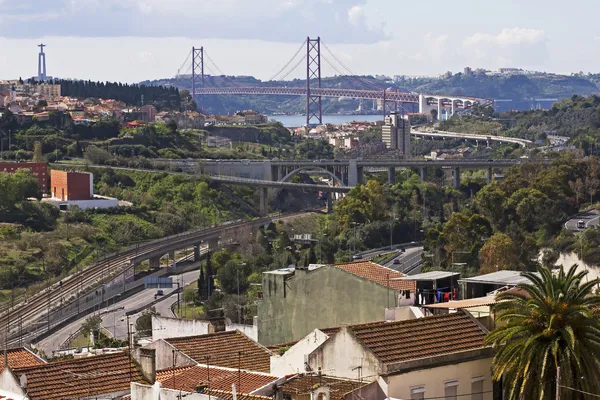 25 de abril ponte — Fotografia de Stock