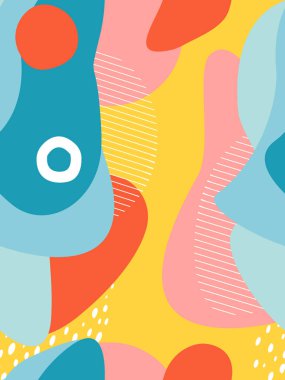 Soyut, dikişsiz geometrik desen. Pankart, kapak, baskı, promosyon, satış, selamlama, web, sayfa, başlık, iniş, sosyal medya için modern vektör şablonu