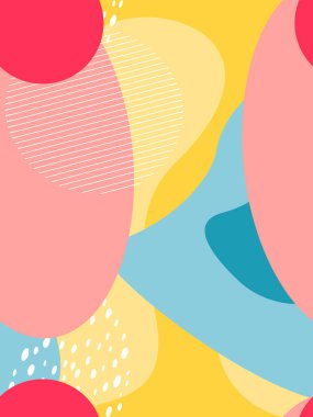 Soyut, dikişsiz geometrik desen. Pankart, kapak, baskı, promosyon, satış, selamlama, web, sayfa, başlık, iniş, sosyal medya için modern vektör şablonu