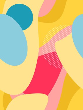 Soyut, dikişsiz geometrik desen. Pankart, kapak, baskı, promosyon, satış, selamlama, web, sayfa, başlık, iniş, sosyal medya için modern vektör şablonu