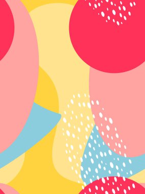 Soyut, dikişsiz geometrik desen. Pankart, kapak, baskı, promosyon, satış, selamlama, web, sayfa, başlık, iniş, sosyal medya için modern vektör şablonu