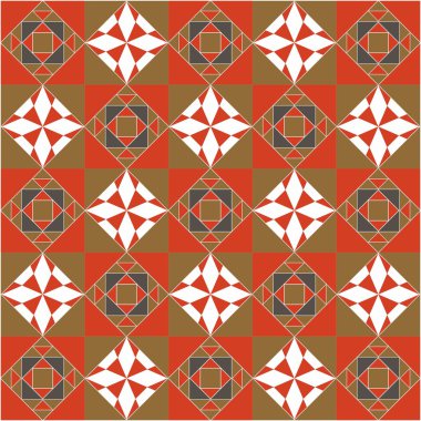 geometrik yinelenen desenler