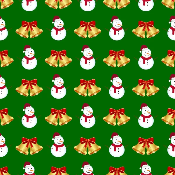 Fondo sin costuras de Navidad — Vector de stock