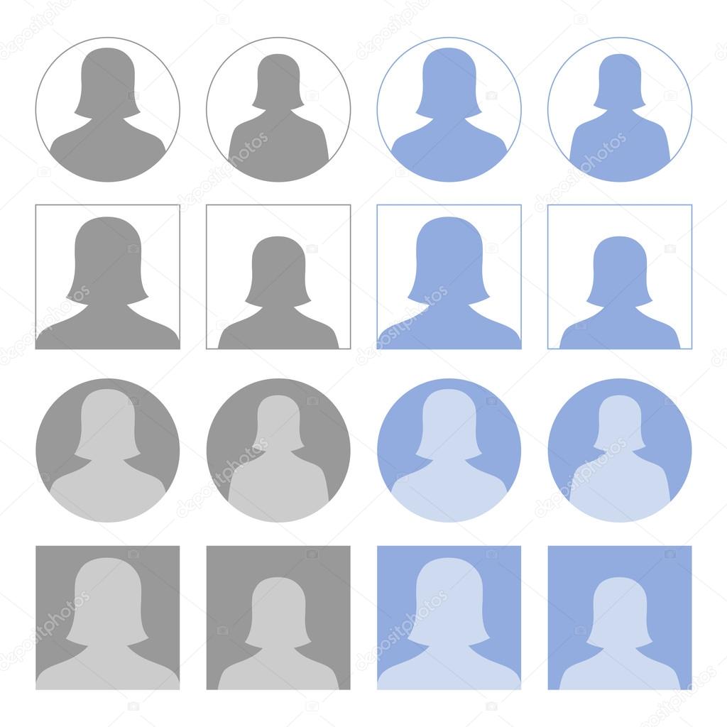 Female profile icons