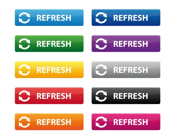Refresh buttons — Stock Vector
