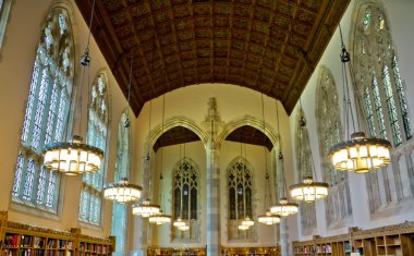 Yale Üniversitesi Sterlini memorial kütüphane çalışma odası