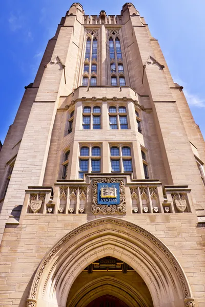 Tour de bâtiment sheffiield de l'école scientifique de l'Université Yale — Photo