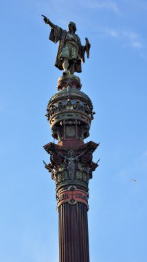 columbus dikme Anıtı barcelona İspanya işaret
