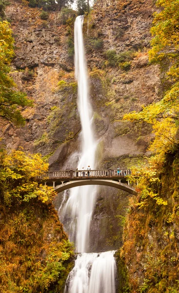 Multnomah falls waterval columbia river gorge oregon pacific niet — Stockfoto