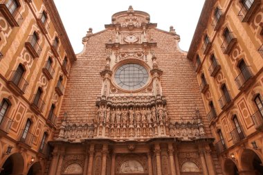 İsa'nın öğrencisi heykeller monestir Manastırı montserrat İspanya