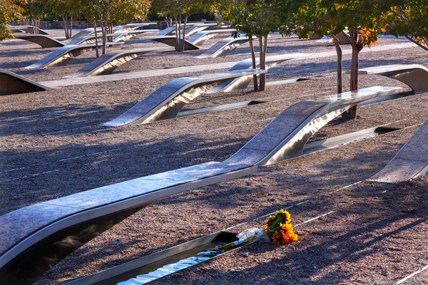 911 Memorial to Victiims of Pentagon Attack Arlington Virginia — Stock Photo, Image