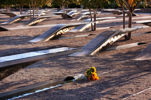 911 Меморіал Victiims Пентагону атаки Арлінгтон Вірджинія — стокове фото
