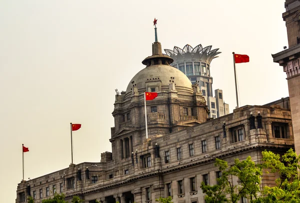 HSBC Binası, Çin shanghai bund — Stok fotoğraf