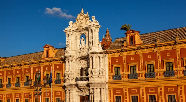 Palace of San Telmo Andalusian President Office Seville Spain — Stock Photo, Image