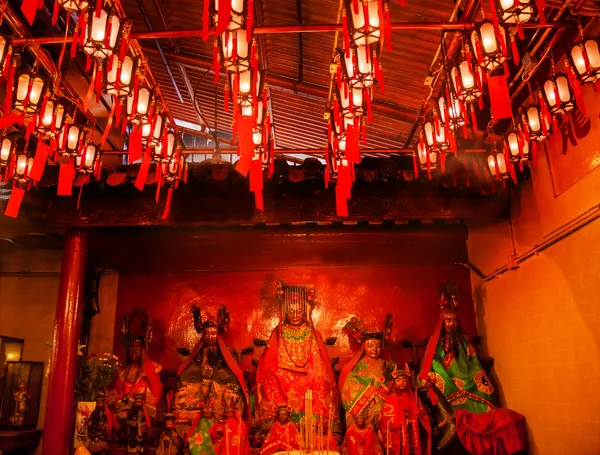 Chinês Deuses Lanternas Homem Mo Templo Hong Kong — Fotografia de Stock