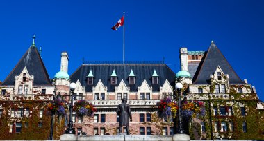 historische keizerin hotel victoria british columbia canada