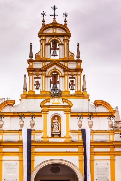 Basilica de la Macarena Campanile Campane Bronzo Chiesa cattolica — Foto Stock