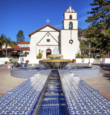Meksikalı döşemek çeşme mission san buenaventura ventura californi