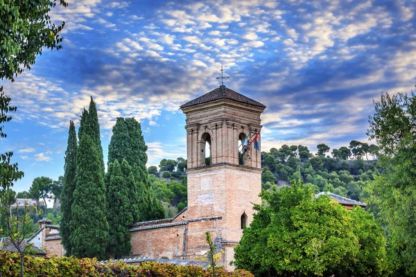 Galerie Alhambra Grenade Andalousie Espagne — Photo