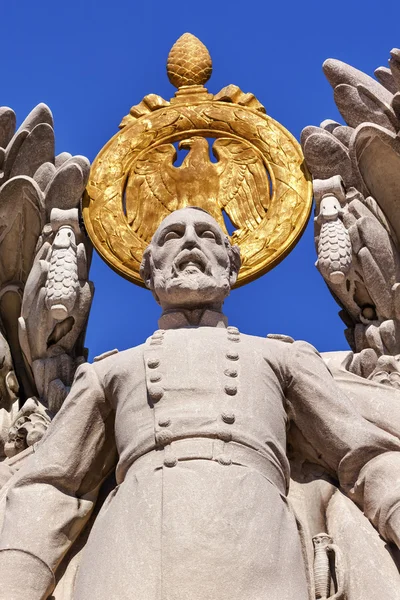 George Gordon Meade Statua commemorativa della guerra civile Pennsylvania Ave Washing — Foto Stock