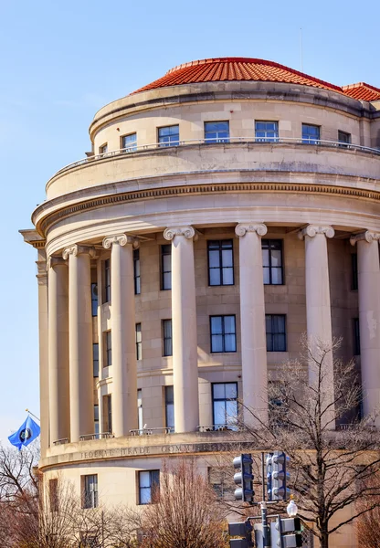 US Federal Trade Commission FTC Flag Washington DC — Stock Photo, Image