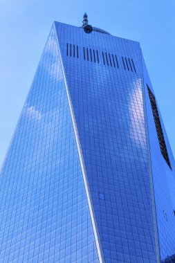 New World Trade Center Glass Building Skyscraper Reflection New
