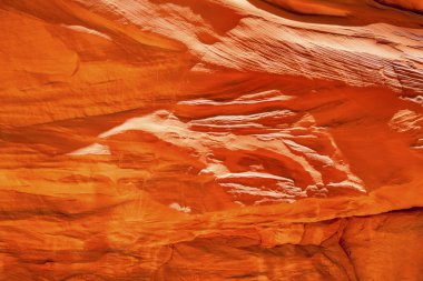 turuncu sarı kumtaşı rock canyon soyut kumul kemer kemer