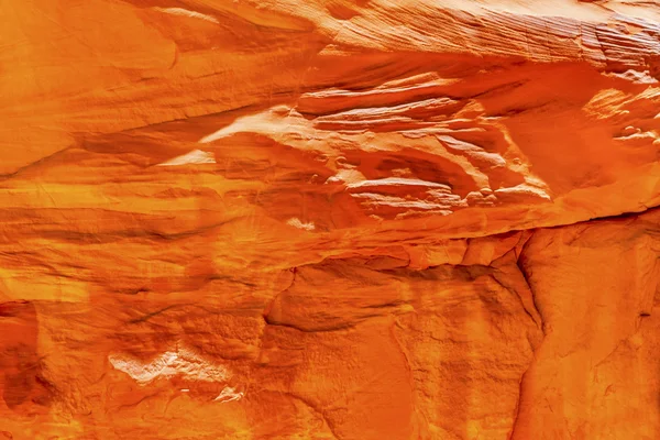 Arenisca Amarilla Naranja Rock Canyon Arco de arena abstracto — Foto de Stock