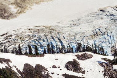 Mount shuksan buzul herdem yeşil sanatçı noktası washingto kadar yakın