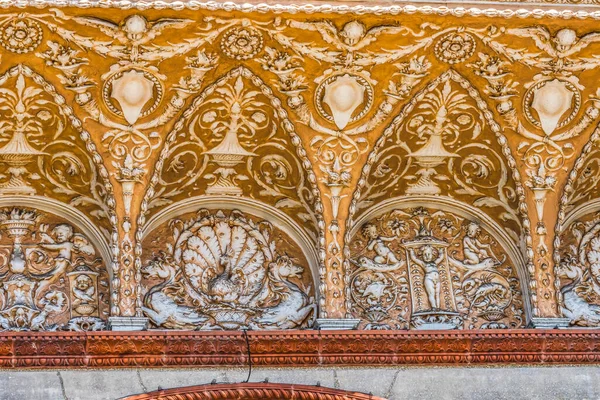 Decorazioni Entrance Gate Flagler College Augustine Florida College Fondato Nel — Foto Stock