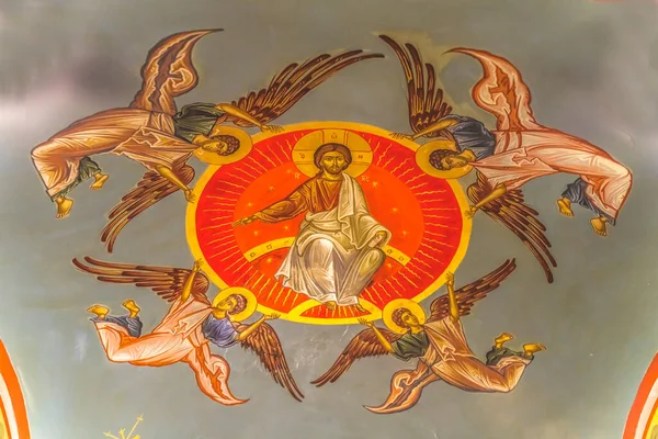 Augustine Floryda Stany Zjednoczone Marca 2021 Christ Angels Ceiling Photios — Zdjęcie stockowe