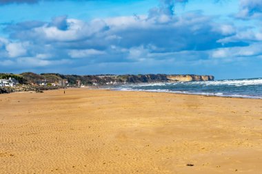5 Mil Büyük Dünya Savaşı 2. Omaha D-Day Landing Beach Normandiya Fransa.