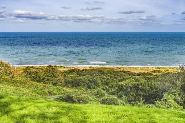 Omaha Beach American Military World War Cemetery Coleville Sur Mer — Foto de Stock