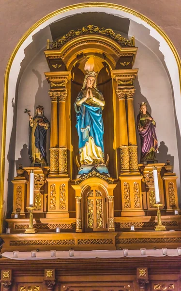 Phoenix Arizona Mai 2021 Statues Vierge Marie Chapelle Basilique Église — Photo