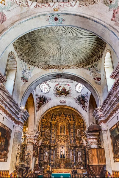 Tucson Arizona Mayıs 2021 Altar Basilica Misyonu San Xavier Del — Stok fotoğraf