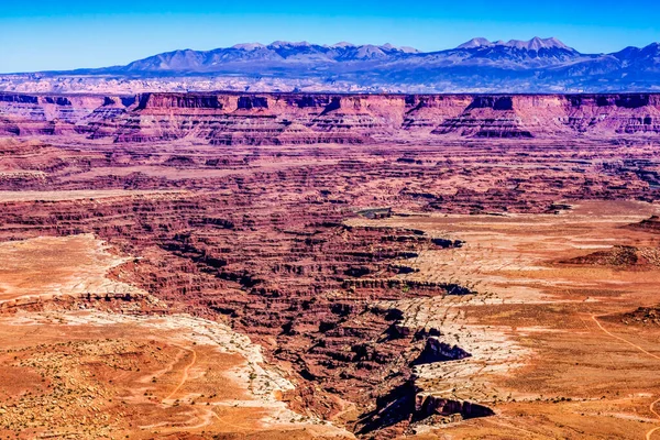 Grand View Point Overlook Red Rock Canyons Canyonlands National Park — Photo