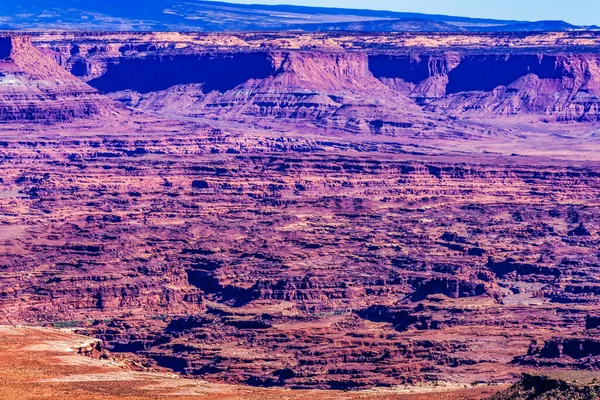 Buck Canyon Overlook Red Rock Canyons Canyonlands National Park Moab — Photo