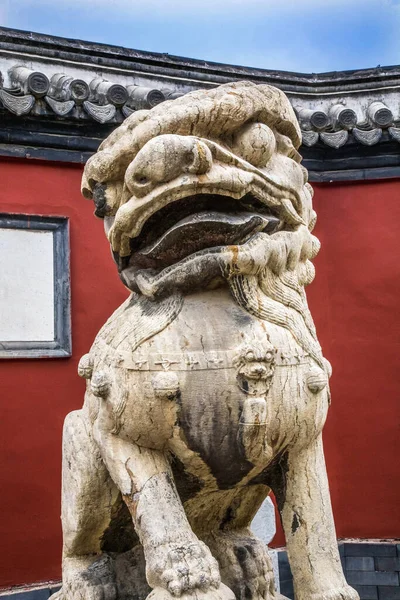 Stone Dragon Manchu Imperial Palace Shenyang Liaoning Province China — Stock Photo, Image