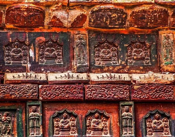 Starověký Buddha Cihly Železo Pagoda Buddhistická Památka Kaifeng Henan Čína — Stock fotografie