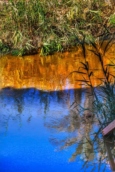 Jordan River Abstract Bethany Jordan John Baptized Jesus — Stock fotografie