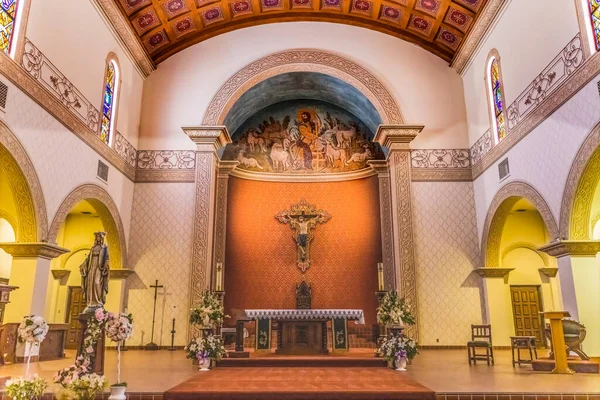 Tucson Arizona May 2021 Augustine Cathedral Catholic Church Basilica Tucson — Stock Photo, Image