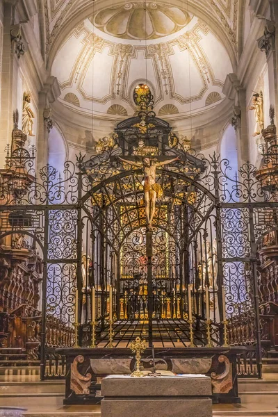 Lucerne Switzerland August 2022 Colorful Saint Christopher Carrying Young Jesus — Stock Photo, Image