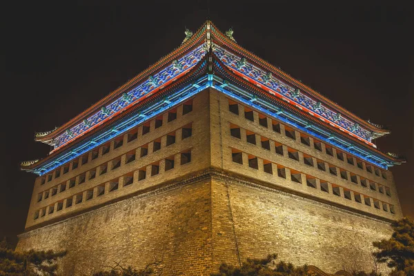 Kaakkois Corner Vartiotorni Dongbianmen Ming City Wall Rauniot Park Peking — kuvapankkivalokuva