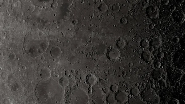 Krateri bol Ay yüzeyinde döndürme