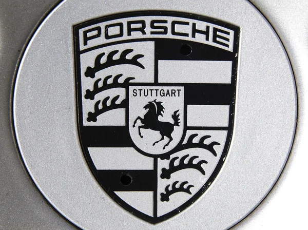 Porsche logotyp — Stockfoto