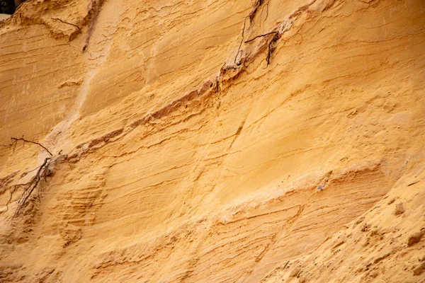 Areia Textural Com Uma Superfície Relevo Camadas Multicoloridas Diferentes Tamanho — Fotografia de Stock