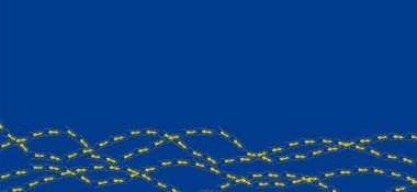 Vektör Karıncalar Kusursuz Desen. Vektör illüstrasyonu